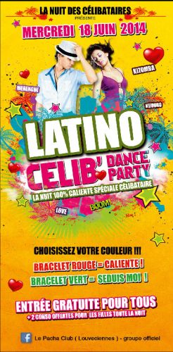 LATINO CELIB’ DANCE PARTY