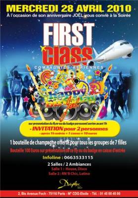 FIRST CLASS COMPAGNIES AERIENNES