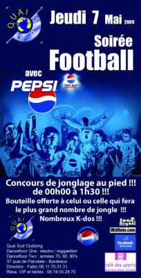 Soirée Football !!!!