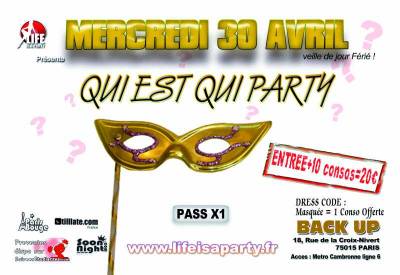 QUI EST QUI PARTY