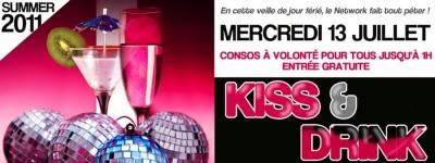 Kiss and drink