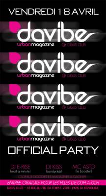 OFFICIEL DA VBE MAGAZINE PARTY