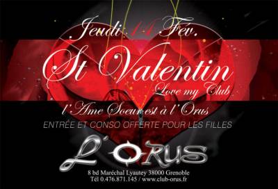 St Valentin Love My Club