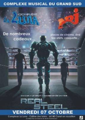 Nuit « REAL STEEL » avec le Méga CGR