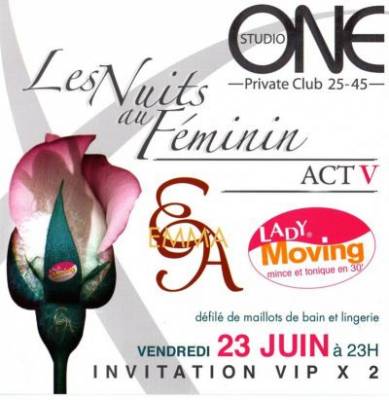 Soirée Les Nuits au Féminin act5