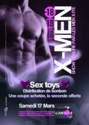 ★★★ XXX – MEN  » soirée pour filles classée men-xite