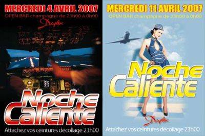 NOCHE CALIENTE COMPAGNIES AERIENNES