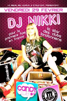 CANDY CLUB FEAT DJ NIKKI (LONDRES)