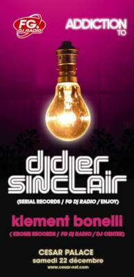 Addiction To DIDIER SINCLAIR