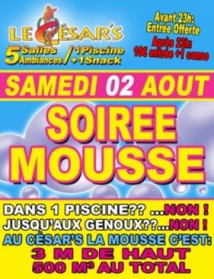 Soirée mousse !