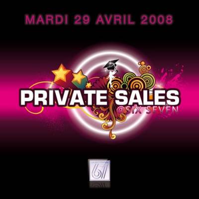 Private sales, the delicious party