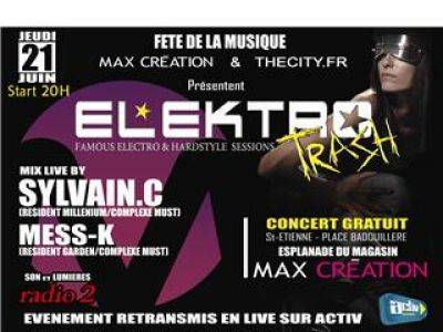 Elektro trash @ Max Creation