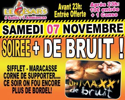 Soirée + de Bruit