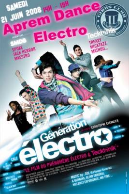 APREM DANCE ELECTRO, LES DANSEURS DU FILM ‘GENERATION ELECTRO’