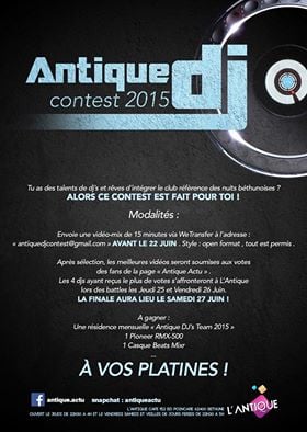 Antique dj Contest