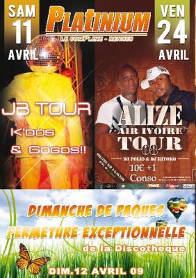 ALIZE  air Ivoire Tour