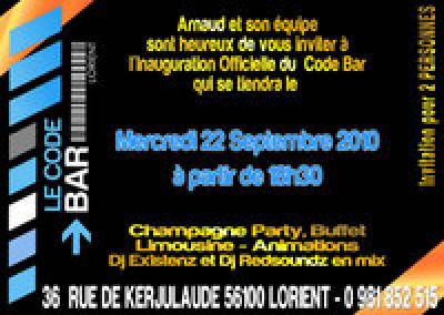 Inauguration Officielle du Code Bar