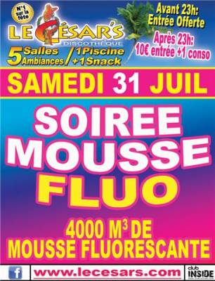 Soirée MOUSSE Fluo