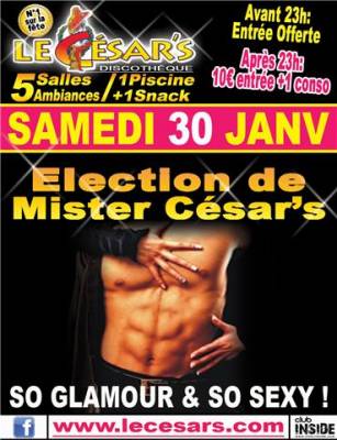 Election de Mister César’s