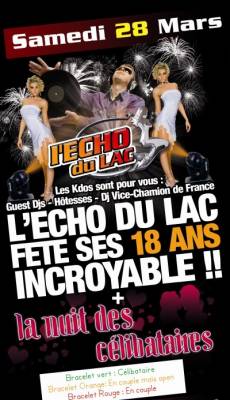 L’Echo du Lac fete ses 18 ans