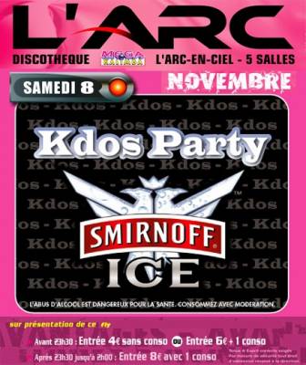 KDOS PARTY SMIRNOF ICE