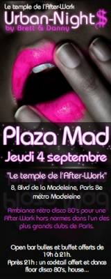 After-work @ Plaza Madeleine