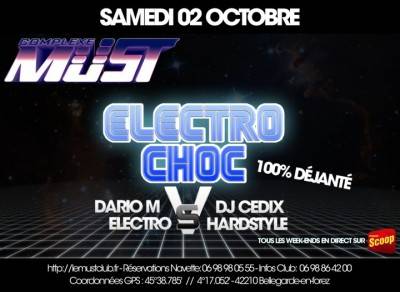 ELECTRO-CHOC !  Dario.M vs CEDIX