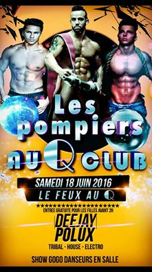 Les pompiers au Q