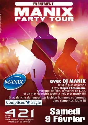 manix party tour