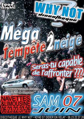 Tempête de neige