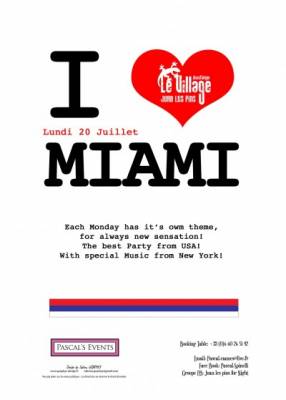 ★☆☆ I LOVE MIAMI ☆☆★ @Le Village