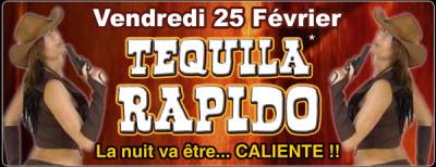 Soirée « Tequila Rapido »