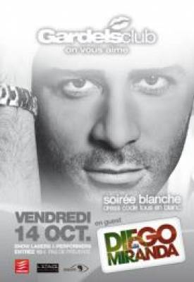 SOIREE BLANCHE avec le dj DIEGO MIRANDA