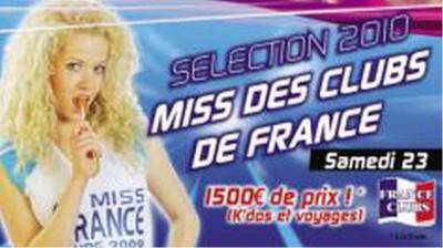 Sélection 2010 Miss France Club