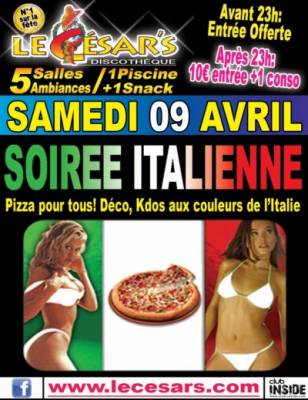 soirée ITALIENNE