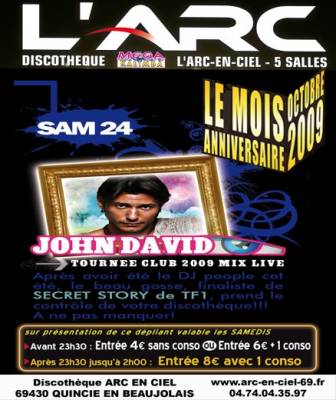 Mois Anniversaire Act 4: John David Tournée Club 2009