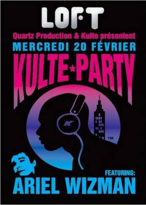 Kulte Party with ARIEL WIZMAN