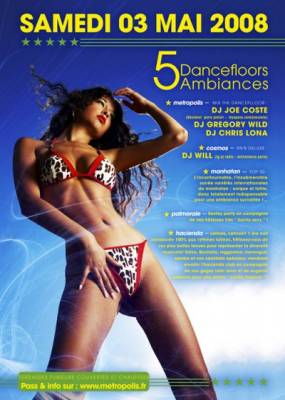 5 ambiances 5 Dancefloors