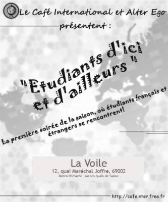 La soirée – Étudiants d’ici ou d’ailleurs