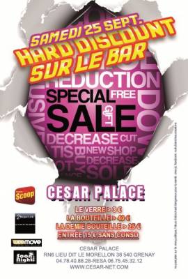 Hard Discount sur le  Bar