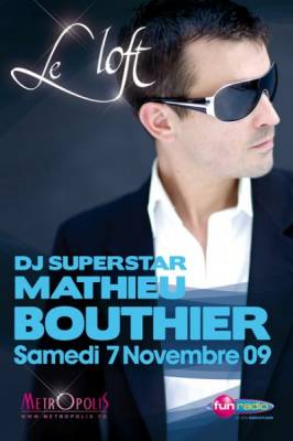 MATHIEU BOUTHIER – Welcome To The Party