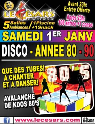 Soirée disco 80’/90′