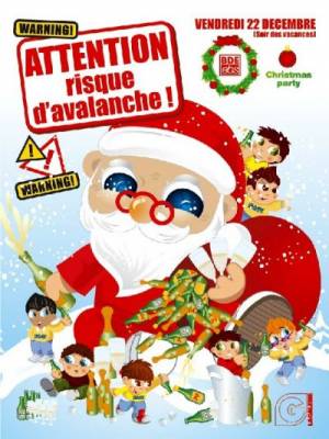 EBS Christmas Party – Attention risque d’avalanche