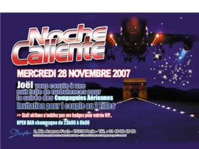 NOCHE CALIENTE COMPAGNIES AERIENNES