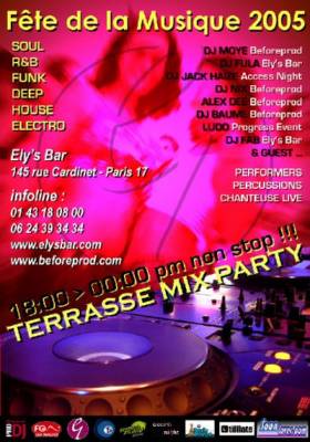 Terrasse Mix Party