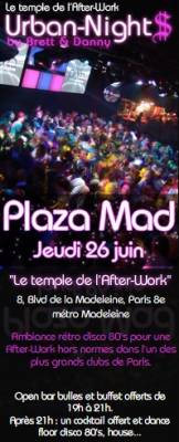 After-Work @ Plaza Madeleine