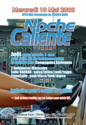 NOCHE CALIENTE COMPAGNIES AERIENNES