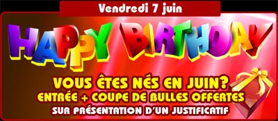 ANNIVERSAIRES DE JUIN