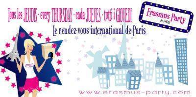 Erasmus-Party in Paris