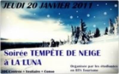 TEMPÊTE DE NEIGE